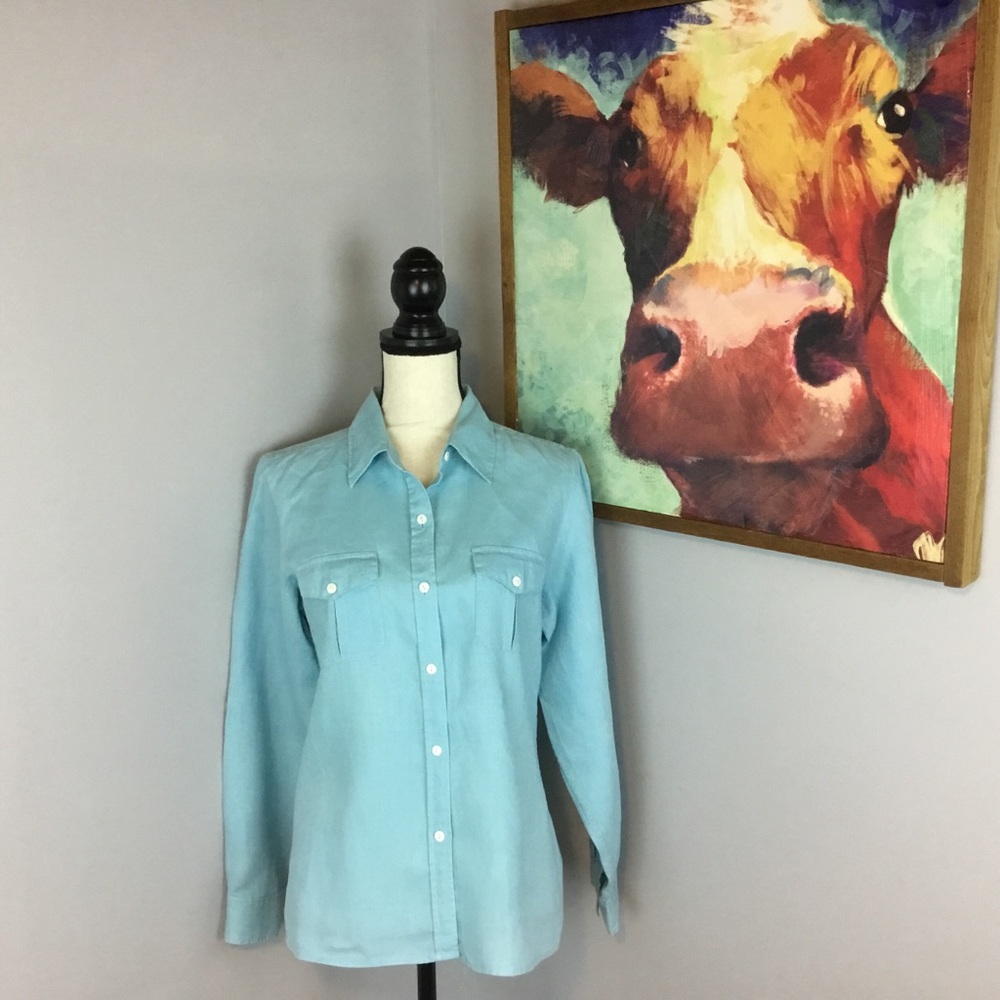 Charter Club Linen Blouse🔥